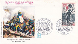 1er Jour, Bonaparte Au Pont D'Arcole - 1970-1979