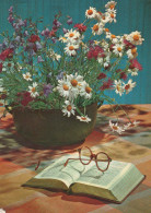 FLOWERS Vintage Ansichtskarte Postkarte CPSM #PAR220.DE - Blumen