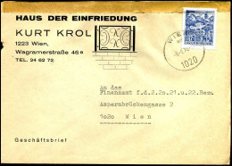 Cover - "Haus Der Einfriedung Kurt Krol, Wien" - Storia Postale
