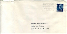 Cover From Madrid To Barcelona - Storia Postale