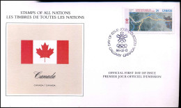 Stamps Of All Nations - Official First Day Of Issue - Cartas & Documentos