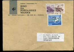 Cover From Yugoslavia To Marcinelle, Belgium - Briefe U. Dokumente