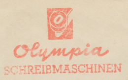 Meter Cover Deutsche Reichspost / Germany 1941 Olympia - Typewriter - Zonder Classificatie