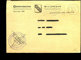 Coverfront Van Willebroek - "Gemeentebestuur Willebroek" - Cartas & Documentos