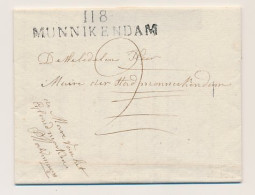Marken - 118 MUNNIKENDAM 1811 - ...-1852 Voorlopers