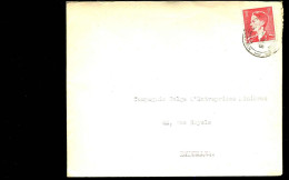 Cover Naar Brussel  - 910 - Lettres & Documents