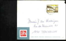 Cover Van Farciennes Naar Bruxelles - "Jose Henin, Maitre-imprimeur, Farciennes" - Briefe U. Dokumente