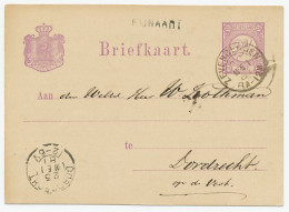 Naamstempel Fijnaart 1881 - Brieven En Documenten