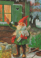 WEIHNACHTSMANN SANTA CLAUS WEIHNACHTSFERIEN Vintage Postkarte CPSM #PAK949.DE - Santa Claus