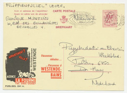 Publibel - Postal Stationery Belgium 1968 Ant - Sonstige & Ohne Zuordnung