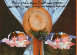 ENGEL WEIHNACHTSFERIEN Feiern & Feste Vintage Ansichtskarte Postkarte CPSM #PAJ039.DE - Angels