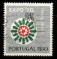 PORTUGAL    -   Aéros.   1970  .Y&T N° 11 Oblitéré.    Expo Osaka 70 - Used Stamps