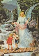 ENGEL WEIHNACHTSFERIEN Feiern & Feste Vintage Ansichtskarte Postkarte CPSM #PAH285.DE - Angels