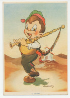 Postal Stationery Portugal Bagpiper - Musique