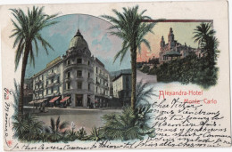 Monte Carlo - Alexandra-Hotel - & Litho - Other & Unclassified
