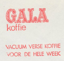 Meter Cover Netherlands 1971 Coffee - Gala - Vacuum Fresh - Bolsward - Andere & Zonder Classificatie