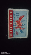 LİBERİA-1950-70         25   CENT            UNUSED - Liberia