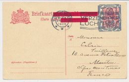 Briefkaart G. 209 A Den Haag - Frankrijk 1926 - Entiers Postaux