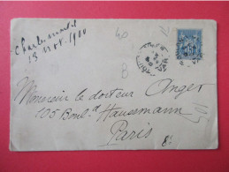 Macrophilie - Enveloppe - France - Paix Et Commerce Et Cachet En Cire - 1900 - 1877-1920: Semi-Moderne
