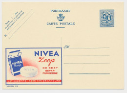 Publibel - Postal Stationery Belgium 1951 Soap - Nivea - Sonstige & Ohne Zuordnung