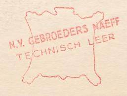 Meter Cover Netherlands 1954 Leather - Cowhide - Lochem  - Farm
