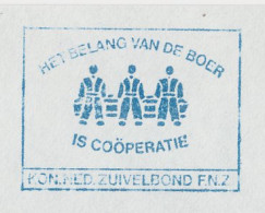 Meter Cover Netherlands 1984 - Krag 224 Royal Dutch Dairy Association - Milkman - Rijswijk - Alimentación
