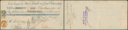 Grosse Barbe - N°78 Et 79 Sur Effet De Commerce (Mines Et Houilles) Obl S.C. "Anvers" - 1905 Barbas Largas