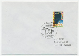 Cover / Postmark Netherlands 1983 European Comunication Satellite - ESA - Astronomùia