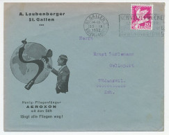 Illustrated Cover Switzerland 1932 Fly - Flycatcher - Honig - Autres & Non Classés