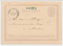 Briefkaart G. 1 Lochem - Arnhem Geschreven 1.1.1871 = 1e Dag - Ganzsachen