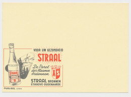 Essay / Proof Publibel Card Belgium 1968 Windmill - Mineral Water - Molinos