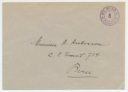 Cover / Postmark Switzerland Fieldpost - Service Cover - WWII - MOT. INF. KAN. KP. - WO2