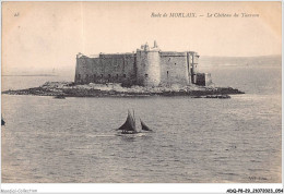 ADQP8-29-0709 - Rade De MORLAIX - Le Château Du Taureau - Morlaix