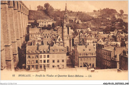 ADQP8-29-0706 - MORLAIX - Profil Du Viaduc Et Quartier Saint-mélaine - Morlaix