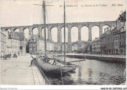 ADQP6-29-0578 - MORLAIX - Le Bassin Et Le Viaduc - Morlaix