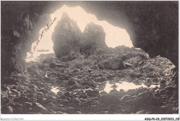 ADQP6-29-0552 - MORGAT - Les Aiguilles - Vue Prise De La Grotte Des Normands - Morgat