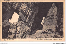 ADQP6-29-0533 - MORGAT - Crevasses Du Temple Grec Au Cap De La Chèvre - Morgat