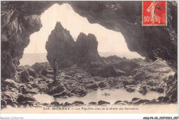 ADQP6-29-0523 - MORGAT - Les Aiguilles Vues De La Grotte Des Normands - Morgat