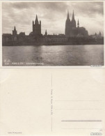 Ansichtskarte Köln Panorama - Abendstimmung Foto AK Ca 1936 1936 - Köln