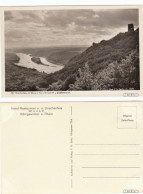 Königswinter Drachenfels Mit Blick A. Nonnenwerth U. Grefenwerth - Foto AK 1935 - Koenigswinter