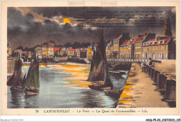 ADQP5-29-0450 - LANDERNEAU - Le Port -  Les Quais De Cornouailles - Landerneau