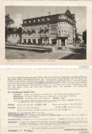 Ansichtskarte Königstein (Taunus) Parkhotel Bender U. Park Cafe Ca 1936 1936 - Koenigstein