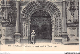 ADQP4-29-0370 - GUIMILIAU - Le Grand Portail De L'église - Guimiliau