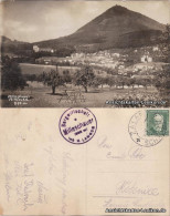 Postcard Tetschen-Bodenbach Decín Stadt Und Berg Milleschauer 1931  - Tchéquie
