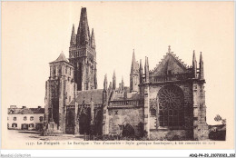 ADQP4-29-0337 - LE FOLGOET - La Basilique - Vue D'ensemble - Style Gothique Flamboyant  - Le Folgoët