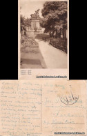 Postcard Prag Praha Parkpartie Mit Denkmal 1939  - Tchéquie