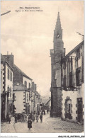 ADQP4-29-0300 - DOUARNENEZ - église Et Rue Sainte-hélène - Douarnenez