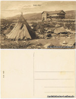Postcard Grotli (b. Stryn) Hotel Und Zelt 1918  - Norvège