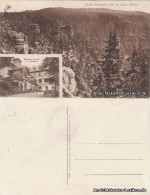 Ansichtskarte Schmilka Großer Winterberg - 2 Bild Mit Gasthaus 1922  - Schmilka