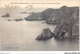 ADQP3-29-0268 - Baie DOUARNENEZ - Baie De Beuzec - Pointe Et Grotte De Castel Ar Roch - Douarnenez